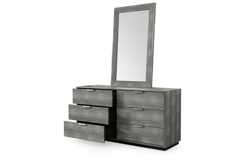 Dynasty - Modern Shagreen Dresser — view 2
