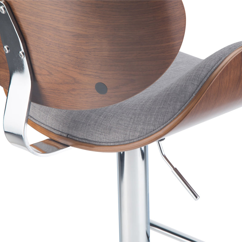 Marana - Multifunctional Handcrafted Bentwood Adjustable Swivel Bar Stool - R&R Furniture Gallery (Fountain Valley, CA)