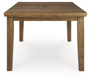 Urbinforte - Dining Room Butterfly Extension Table - Light Brown - R&R Furniture Gallery (Fountain Valley, CA)