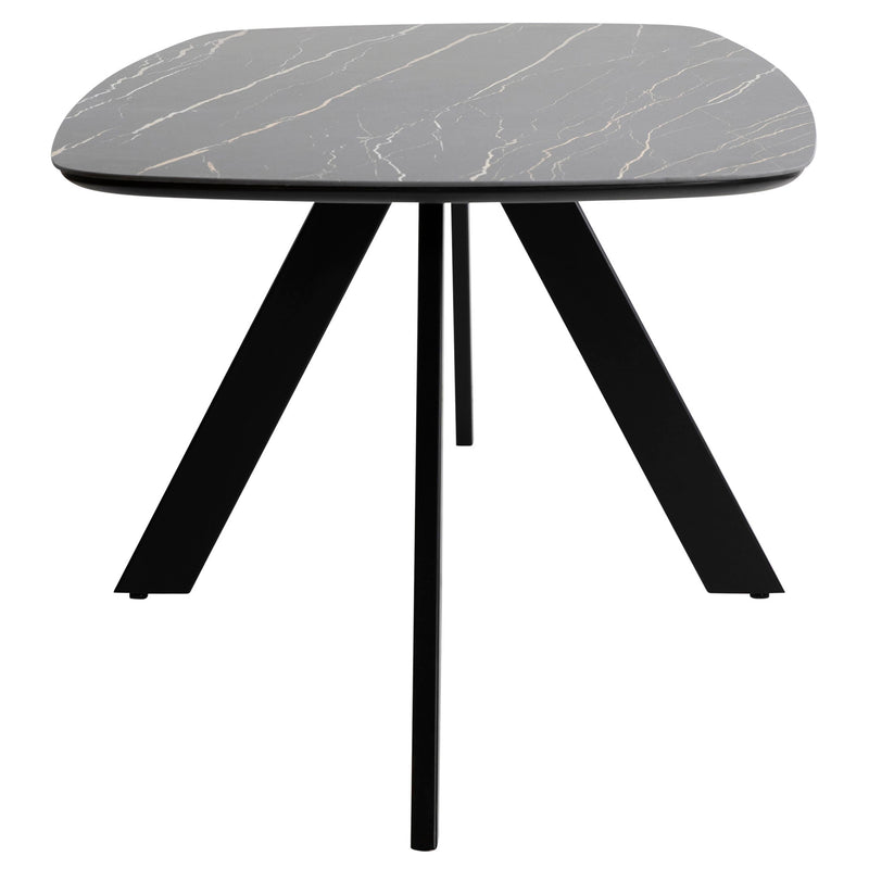 Tribeca - Dining Table - Black With Black