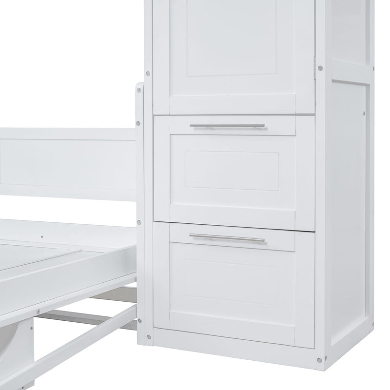 Space Saving Murphy Wall Bed With Closet And Drawers - R&R Furniture Gallery (Fountain Valley, CA)