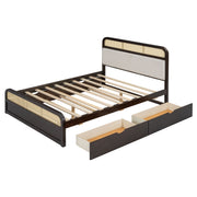 Platform Bed With Trundle And 2 Drawers - R&R Furniture Gallery (Fountain Valley, CA)
