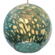 Blue Gemblue 1-light mini pendant light by Uttermost, featuring a sleek, modern design with a vibrant blue finish.