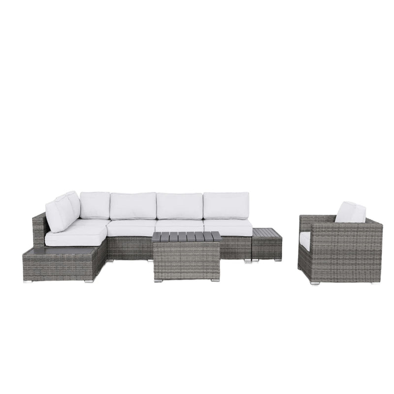 Stylish Entertainment Sectional Set, Outdoor Living - R&R Furniture Gallery (Fountain Valley, CA)