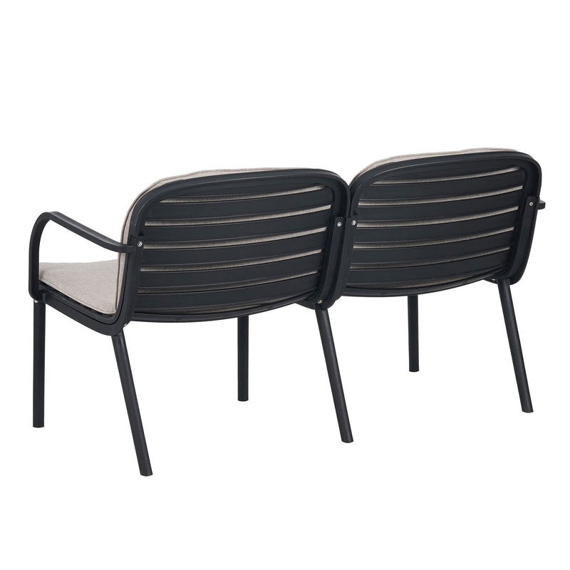 Luna - Outdoor Patio 3 Pieces Chat Set - R&R Furniture Gallery (Fountain Valley, CA)