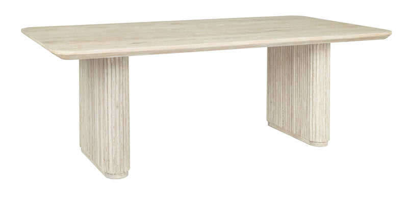 Vander - Oak Wood 84" Dining Table - R&R Furniture Gallery (Fountain Valley, CA)