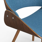 Malden - Bentwood Upholstered Dining Chair With Wood Back - R&R Furniture Gallery (Fountain Valley, CA)