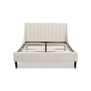 Aspen - Vertical Tufted Modern Headboard Platform Bed Set - R&R Furniture Gallery (Fountain Valley, CA)