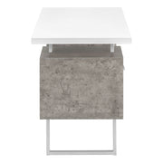 Computer Desk For Home Office, Laptop, Left, Right Set - Up, Storage Drawers, Contemporary & Modern - R&R Furniture Gallery (Fountain Valley, CA)