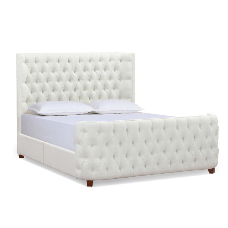 Brooklyn - Tufted Panel Bed Headboard And Footboard Set - R&R Furniture Gallery (Fountain Valley, CA)