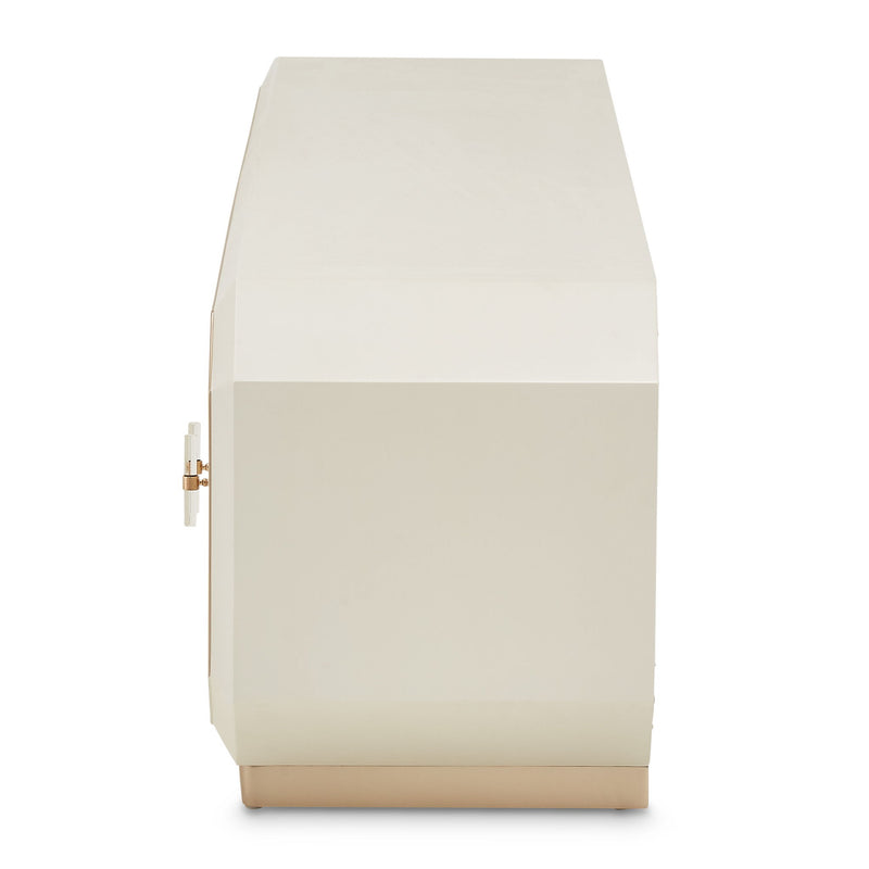 La Rachelle - Media Cabinet - Champagne - R&R Furniture Gallery (Fountain Valley, CA)