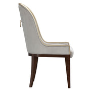 Houston - Dining Side Chair (Set of 2) - Porcini / Walnut - R&R Furniture Gallery (Fountain Valley, CA)
