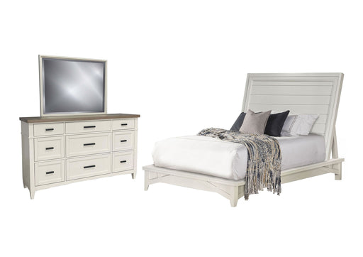 Americana Modern Bedroom - Platform Set - R&R Furniture Gallery (Fountain Valley, CA)