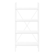 Bookshelf, Bookcase, 4 Tier, Office, Bedroom, Contemporary, Modern - R&R Furniture Gallery (Fountain Valley, CA)