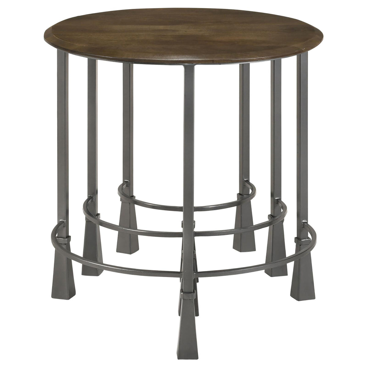 3 Piece Nesting Table Set - Brown