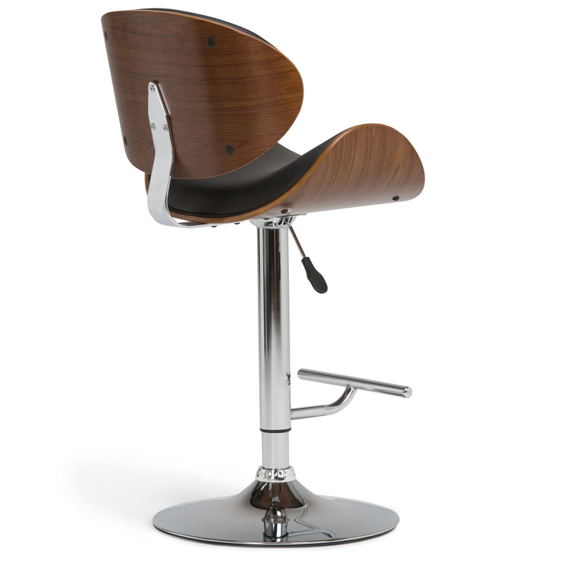 Marana - Multifunctional Handcrafted Bentwood Adjustable Swivel Bar Stool - R&R Furniture Gallery (Fountain Valley, CA)