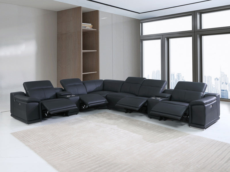 9762 - Power Reclining Sectional - R&R Furniture Gallery (Fountain Valley, CA)