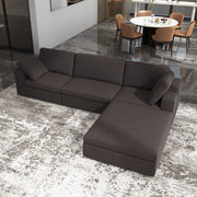 Cecilia - Modular Corner Sectional Modern Sofa - R&R Furniture Gallery (Fountain Valley, CA)