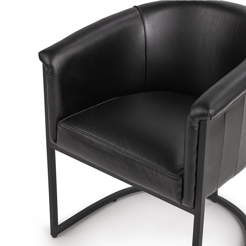 Hester - Dining Chair - Black - R&R Furniture Gallery (Fountain Valley, CA)