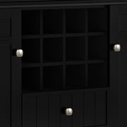 Bedford - Sideboard Buffet And Wine Rack - R&R Furniture Gallery (Fountain Valley, CA)