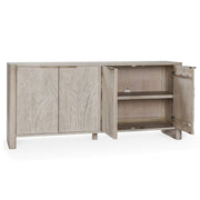 Ledro - Wood 4 Door Buffet - R&R Furniture Gallery (Fountain Valley, CA)