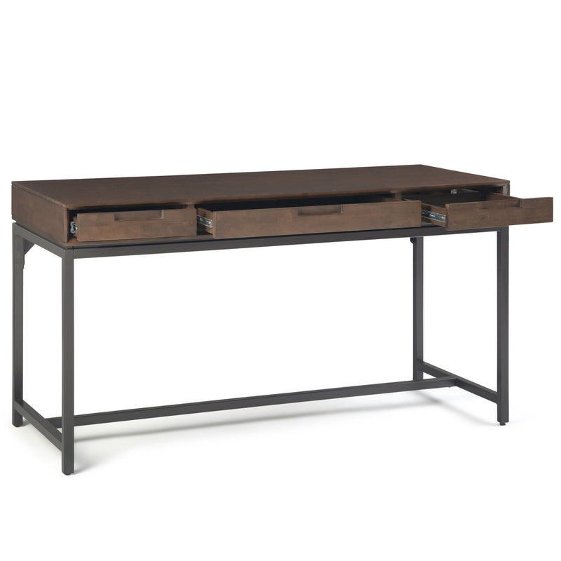 Banting - Desk - Walnut Brown - R&R Furniture Gallery (Fountain Valley, CA)