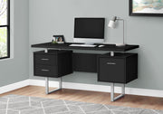 Computer Desk For Home Office, Laptop, Left, Right Set - Up, Storage Drawers, Contemporary & Modern - R&R Furniture Gallery (Fountain Valley, CA)