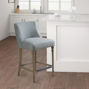 Delaney - Counter Stool - Blue - R&R Furniture Gallery (Fountain Valley, CA)