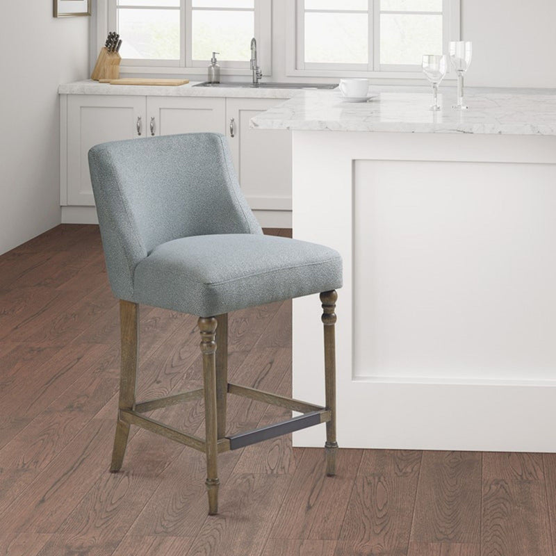 Delaney - Counter Stool - Blue - R&R Furniture Gallery (Fountain Valley, CA)