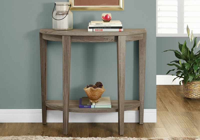 Accent Console Table For Entryway, Space-Saving Profile - R&R Furniture Gallery (Fountain Valley, CA)