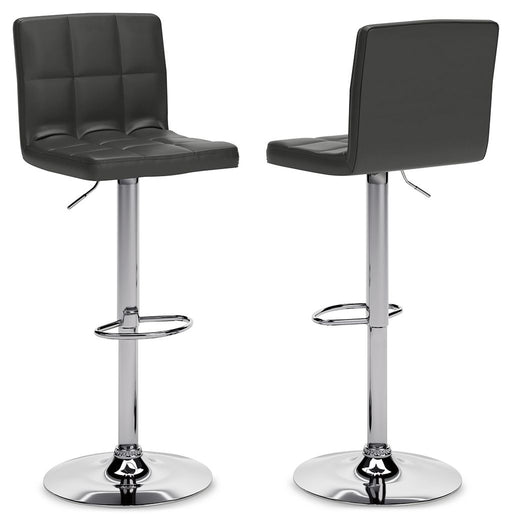 Bellatier - Adjustable Height Barstool (Set of 2) - R&R Furniture Gallery (Fountain Valley, CA)