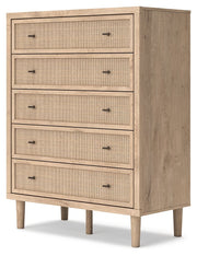 Cielden - Five Drawer Wide Chest - Two-Tone - R&R Furniture Gallery (Fountain Valley, CA)