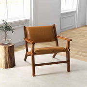 Hendrix - Antique Arm Chair - Brown / Rustic / Tan - R&R Furniture Gallery (Fountain Valley, CA)