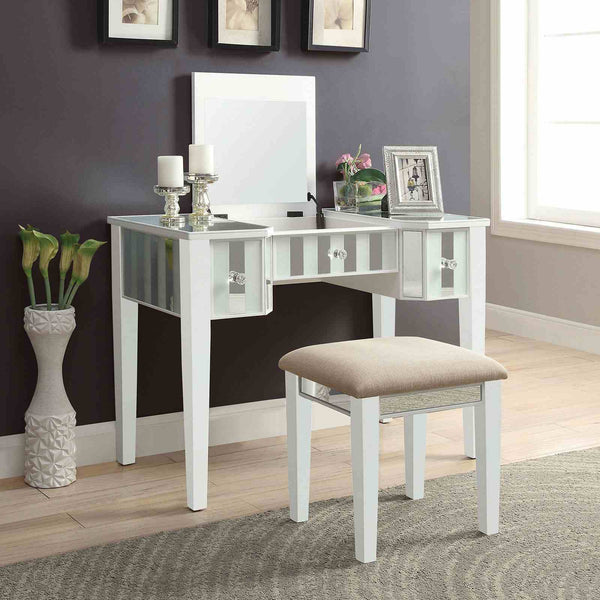 Joyce - Vanity w/ Stool, White