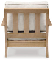 Carter Hall - Lounge Chair With Cushion - Beige - R&R Furniture Gallery (Fountain Valley, CA)