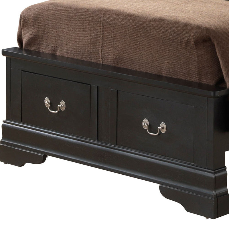 Upholstered Panel Sleigh Bed Design - R&R Furniture Gallery (Fountain Valley, CA)