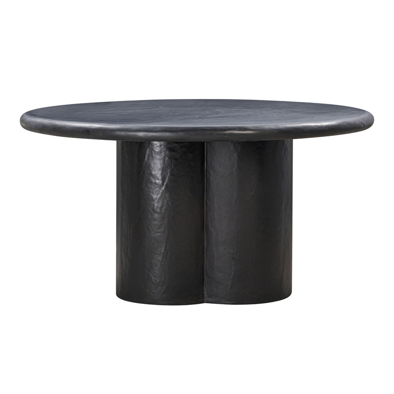 Elika - Faux Plaster Round Dining Table - R&R Furniture Gallery (Fountain Valley, CA)