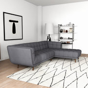 Addison - L Shape Sectional Sofa Tufted - R&R Furniture Gallery (Fountain Valley, CA)