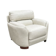 Edrice - Chair - Ivory Top Grain Leather - R&R Furniture Gallery (Fountain Valley, CA)