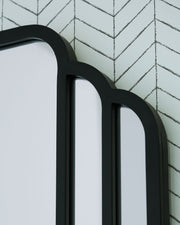 Antigone - Floor Mirror - Black - R&R Furniture Gallery (Fountain Valley, CA)