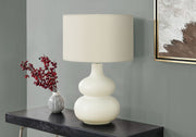 Lighting, Table Lamp, Contemporary - Cream - R&R Furniture Gallery (Fountain Valley, CA)