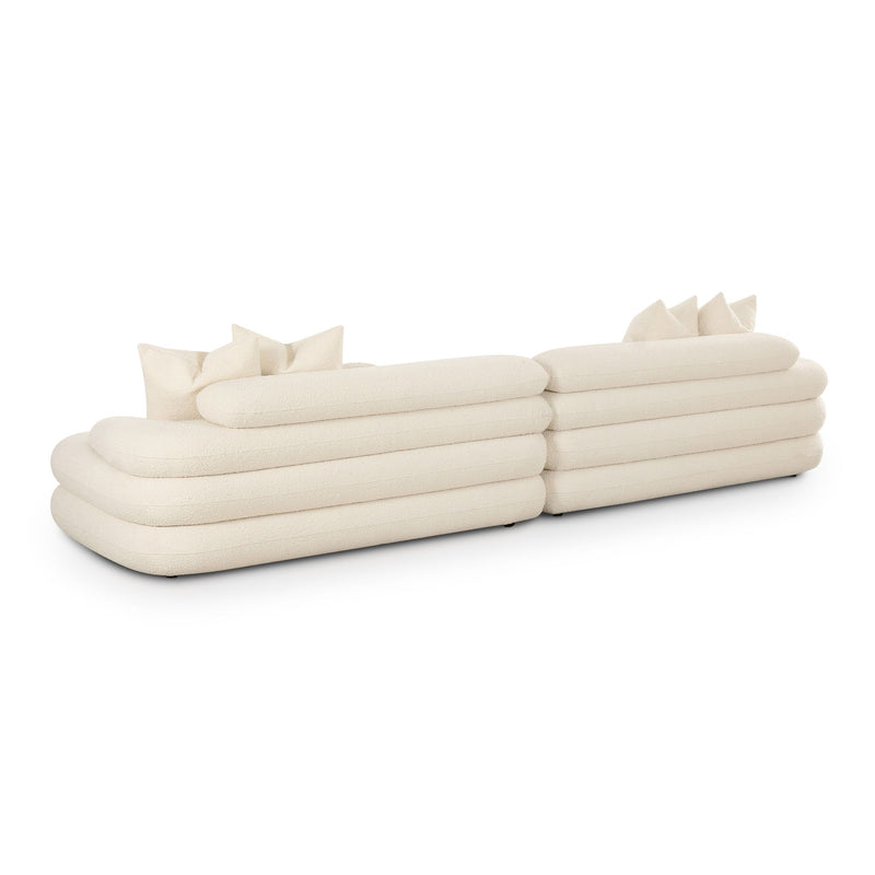 Lulu - Modular Sofa - Cream - R&R Furniture Gallery (Fountain Valley, CA)