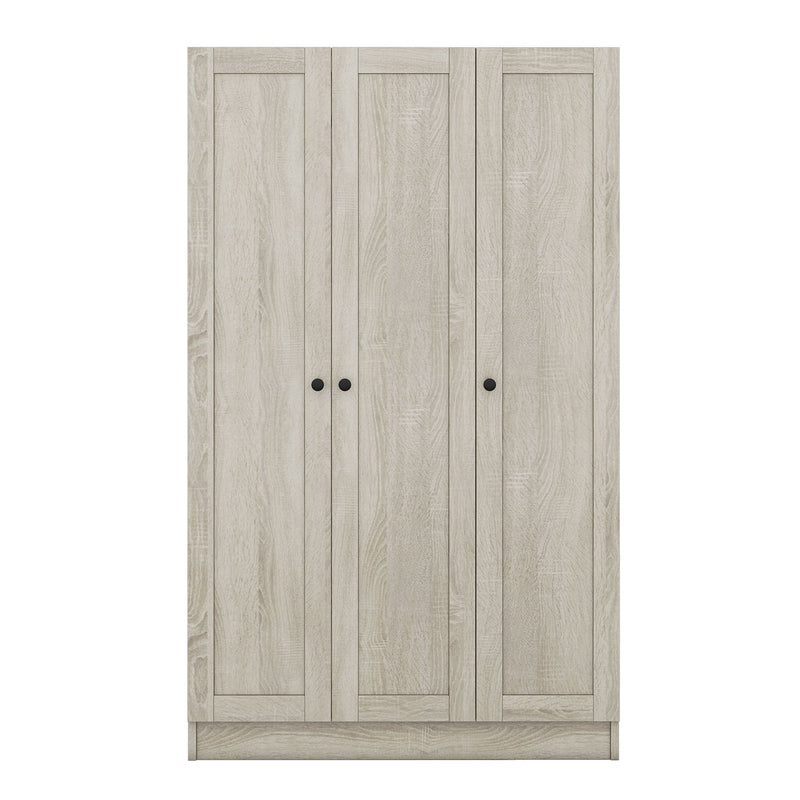 3 Door Shutter Wardrobe With Shelves - R&R Furniture Gallery (Fountain Valley, CA)