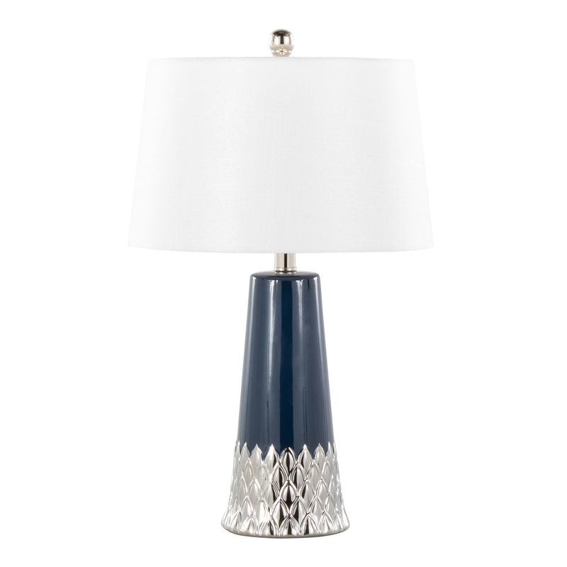 Contemporary Lumi Source Penelope table lamp with sleek body and modern design, ideal for stylish home lighting.