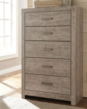 Culverbach - Five Drawer Chest - Gray - R&R Furniture Gallery (Fountain Valley, CA)