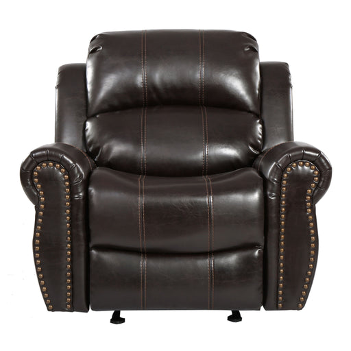 Wide Standard Manual Glider Recliner - R&R Furniture Gallery (Fountain Valley, CA)