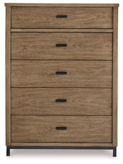 Tomtyn - Five Drawer Chest - Light Brown - R&R Furniture Gallery (Fountain Valley, CA)