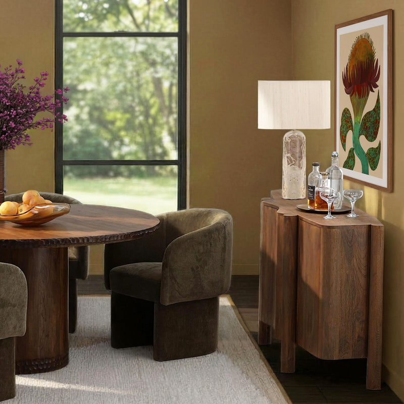 Saren - Sideboard - Dark Brown