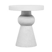 Lupita - Side Table - White - R&R Furniture Gallery (Fountain Valley, CA)