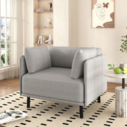 Vintage Modern Aesthetic Appeal Lounge Chair - R&R Furniture Gallery (Fountain Valley, CA)